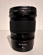 Nikon Z 24-70mm f/4.0 S, Ophalen of Verzenden, Zo goed als nieuw, Standaardlens, Zoom