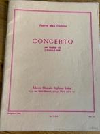 Pierre Max Dubois - Concerto, Muziek en Instrumenten, Bladmuziek, Gebruikt, Ophalen of Verzenden, Saxofoon, Artiest of Componist