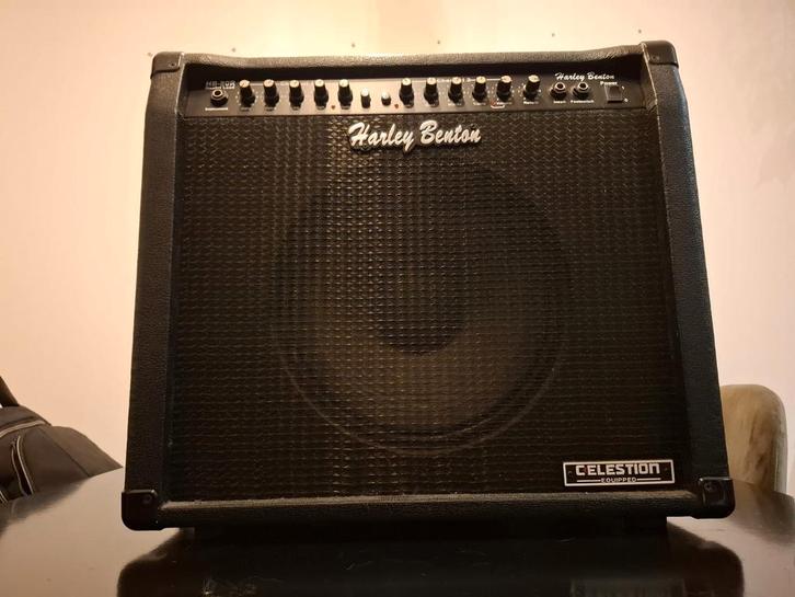 Harley Benton HB-80R Gitaarversterker, Muziek en Instrumenten, Versterkers | Bas en Gitaar, Zo goed als nieuw, Gitaar, 50 tot 100 watt