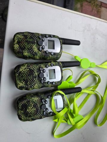 Walkie Talkie Set - Camouflage beschikbaar voor biedingen