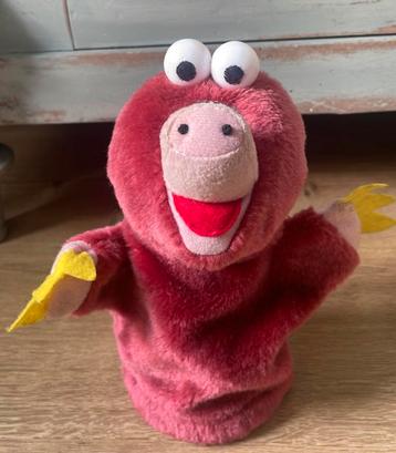 Handpop molletje vintage pluche beschikbaar voor biedingen