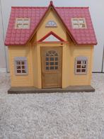 Sylvanian Families Huis + 2 Families, Kinderen en Baby's, Speelgoed | Poppenhuizen, Ophalen of Verzenden, Gebruikt, Poppenhuis