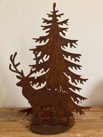 Kerstboom Cortenstaal Edelhert., Diversen, Kerst, Ophalen of Verzenden, Zo goed als nieuw