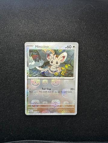Pokemon Minccino 075/086 Masterbal beschikbaar voor biedingen