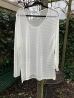 3e gratis: nieuwe blouse Martine Sam 52-56 crème was 119,=, Nieuw, Wit, Maat 46/48 (XL) of groter, Martine Sam