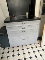 SieMatic keuken, Huis en Inrichting, Keuken | Complete keukens, Ophalen, Gebruikt, Grijs, Graniet of Steen