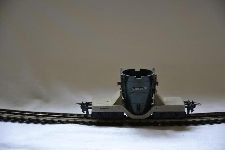 Roheisenwagen Jünkerrath Zchwenkbar TRIX HO, Hobby en Vrije tijd, Modeltreinen | H0, Gebruikt, Wagon, Gelijkstroom, Trix, Analoog