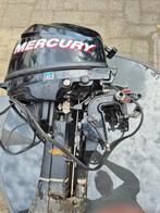 Mercury 9.9 pk langstaat "big foot", Watersport en Boten, Buiten- en Binnenboordmotoren, Ophalen, Zo goed als nieuw, Benzine