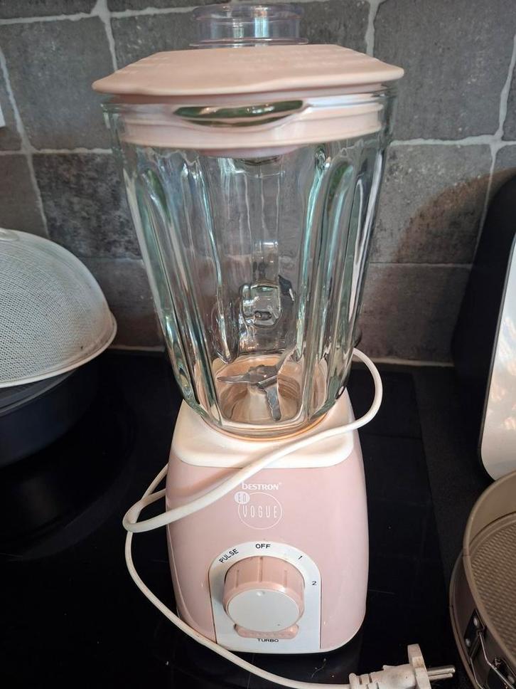 Bestron ED Vogue Blender - Roze, Witgoed en Apparatuur, Blenders, Gebruikt, Blender, Ophalen of Verzenden