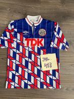 Origineel ajax shirt TDK Umbro 89/90,  afca Fside CL xxx 34, Shirt, Ophalen of Verzenden, Ajax