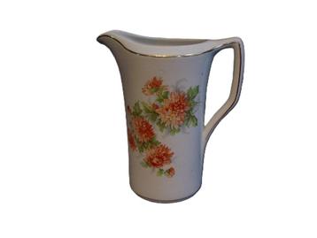 Gebloemd waterkannetje Societe Ceramique beschikbaar voor biedingen