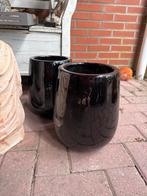 Geglazuurde Bloempotten Set, Tuin en Terras, Bloempotten, Ophalen, Gebruikt, Overige materialen