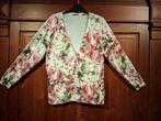 mooi vest met bloemen Tchibo Woman 48/50, Kleding | Dames, Ophalen of Verzenden, Zo goed als nieuw, Trui of Vest
