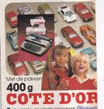 Retro reclame 1982 Cote D'Or & Corgi Toys actie auto, Verzamelen, Retro, Ophalen of Verzenden
