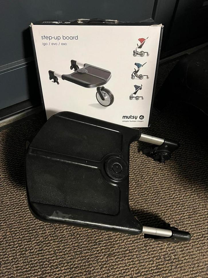 Mutsy Meerijdplankje - Step Up Board, Kinderen en Baby's, Kinderwagens en Combinaties, Gebruikt, Kinderwagen, Mutsy, Ophalen of Verzenden