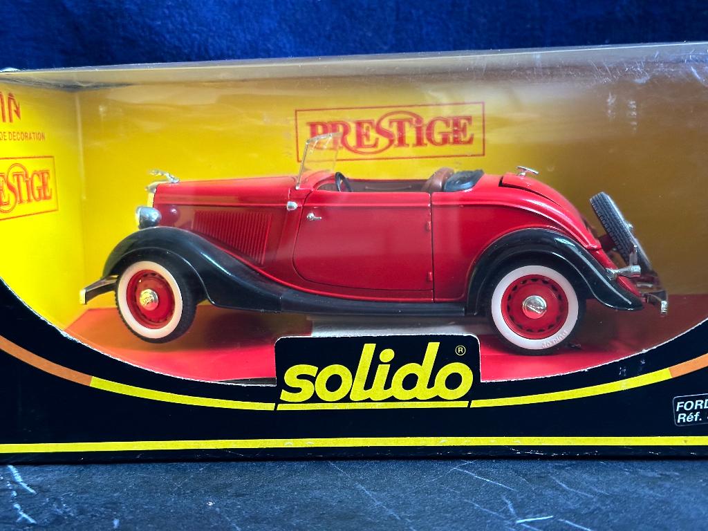 Ford Roadster 1934, Solido 1 op 18, Hobby en Vrije tijd, Modelauto's | 1:18, Ophalen of Verzenden, Nieuw, Auto, Solido