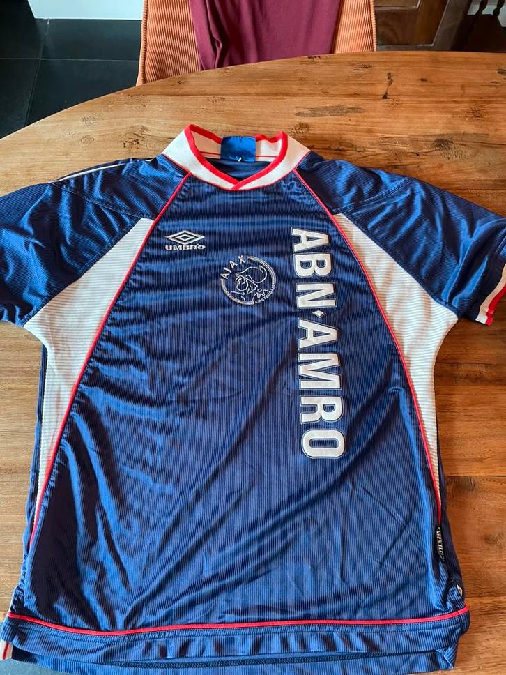 Authentieke Ajax shirt plus trainingsjack, Sport en Fitness, Voetbal, Gebruikt, Shirt, Maat M, Ophalen of Verzenden