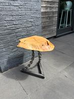 Tafel, bijzettafel, boomstamtafel, industrieel, Minder dan 55 cm, Nieuw, Overige vormen, Industrieel