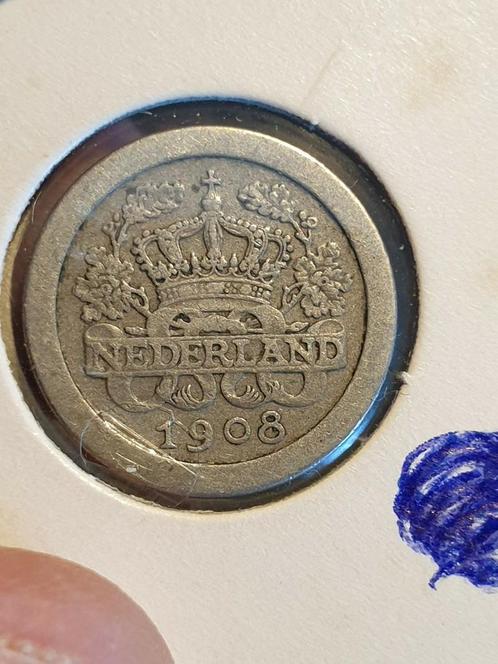 5 cent 1908 nr.5 (06), Postzegels en Munten, Munten | Nederland, 5 cent, Koningin Wilhelmina, Ophalen of Verzenden