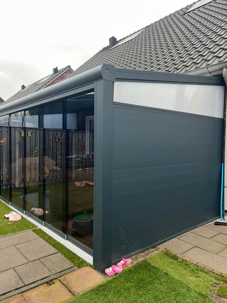 Veranda/ overkapping 6 m bij 3.6 m/ 4 maanden oud!, Tuin en Terras, Overkappingen, Zo goed als nieuw, Veranda, Ophalen