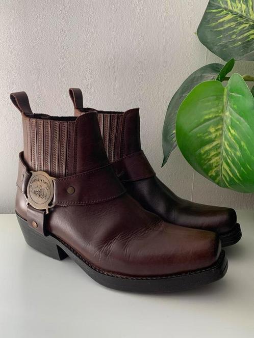 Kentucky?s Western bikerboots 40 enkellaarzen western boots, Kleding | Dames, Schoenen, Zo goed als nieuw, Lage of Enkellaarzen