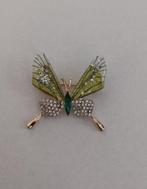 Vlinder broche, Sieraden, Tassen en Uiterlijk, Broches, Overige materialen, Overige kleuren, Minder dan 4 cm, Nieuw