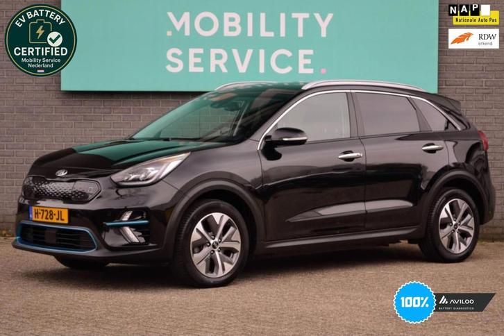 Kia E-Niro ExecutiveLine 64 kWh SOH100% Clima ACC Leder CarP, Auto's, Kia, Bedrijf, Te koop, Niro, ABS, Achteruitrijcamera, Adaptive Cruise Control