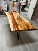 Massief houten tafel 140x80cm, Huis en Inrichting, Tafels | Eettafels, Ophalen, Nieuw, 50 tot 100 cm, 150 tot 200 cm