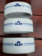 3 ovale KLM servetringen, Ophalen of Verzenden, Zo goed als nieuw