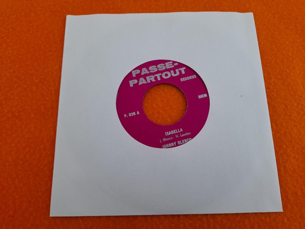 *Johnny Blenco - Isabella/Magdalena, Cd's en Dvd's, Vinyl Singles, 7 inch, Single, Ophalen of Verzenden, Zo goed als nieuw