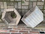 Bloembakken 2X Hoog 26 cm Breed 50 cm, Tuin en Terras, Ophalen, Gebruikt, Minder dan 30 cm, Overige vormen