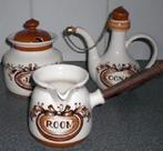 ZENITH JAREN 60 JAM POT * RETRO * Strik Decor ! *, Verzenden, Keramiek, Overige typen, Zo goed als nieuw