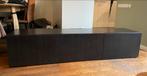 Ikea Besta TV meubel bruin/zwart, Ophalen, Gebruikt, 150 tot 200 cm, Minder dan 100 cm