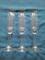 3 champagne glazen Ambassador Royal Leerdam, Verzamelen, Glas en Borrelglaasjes, Ophalen, Zo goed als nieuw, Overige typen