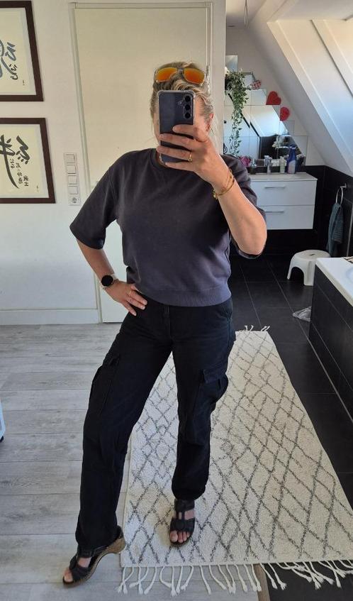Zwarte dames cargo jeans | Pull & Bear | Maat 34 | Nieuw, Kleding | Dames, Spijkerbroeken en Jeans, Nieuw, W27 (confectie 34) of kleiner