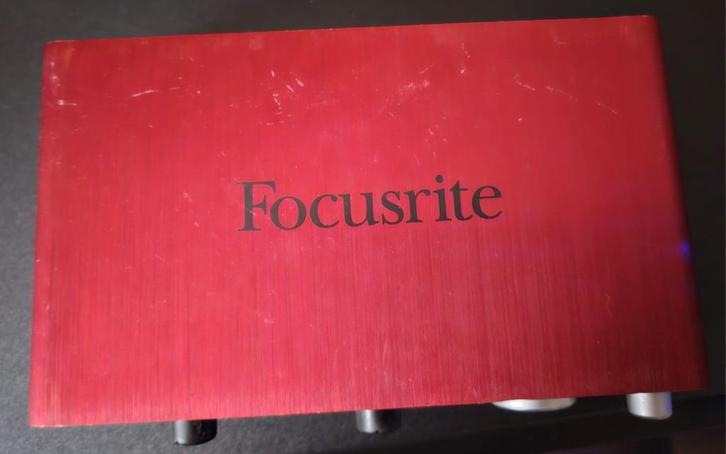 Focusrite soundcard/audio interface, Muziek en Instrumenten, Soundmodules, Zo goed als nieuw, Overige merken, Ophalen