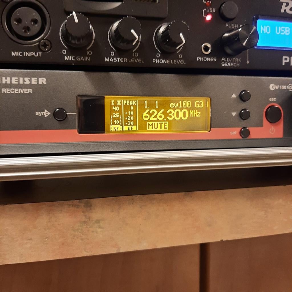 Sennheiser ew100 in top staat., Ophalen of Verzenden, Zo goed als nieuw, Zangmicrofoon