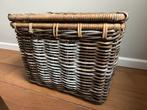 Rotan mand als nieuw 54x38x40cm, Huis en Inrichting, Ophalen, Zo goed als nieuw, Rond, Riet