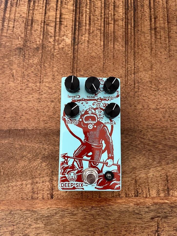 Walrus Audio Deep Six V3 Compressor effectpedaal, Muziek en Instrumenten, Effecten, Zo goed als nieuw, Compressor, Ophalen of Verzenden