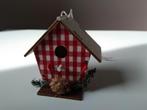 mini vogelhuisje kerstboomhanger, Ophalen of Verzenden, Zo goed als nieuw