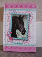 Paarden vriendenboekje/vriendinnenboekje tip sinterklaas, Ophalen of Verzenden, Zo goed als nieuw