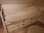 Kajuitbed 90x200, merk Alta, wit, 2 deuren, 4 laden, Kinderen en Baby's, Kinderkamer | Bedden, Ophalen, Zo goed als nieuw