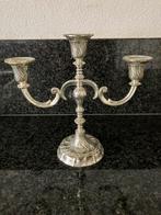 Zilveren kandelaar, Antiek en Kunst, Antiek | Kandelaars, Ophalen of Verzenden, Zilver