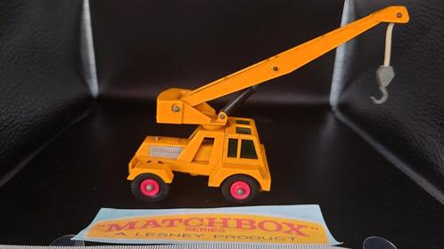 Matchbox King Size K-14 Taylor Jumbo Crane, Hobby en Vrije tijd, Modelauto's | 1:50, Zo goed als nieuw, Hijskraan, Tractor of Landbouw
