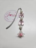 Roze Boekenlegger met Vlinders en Bloem #5, Verzamelen, Boekenleggers, Ophalen, Nieuw, Overige onderwerpen