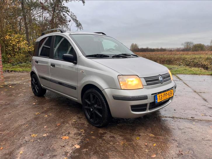 Fiat Panda 1.2 2004 Grijs, Auto's, Fiat, Particulier, Panda, Airbags, Airconditioning, Android Auto, Apple Carplay, Bluetooth