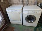 Miele Wasmachine (en Bosch wasdroger), Witgoed en Apparatuur, Ophalen, Gebruikt, 1200 tot 1600 toeren, 85 tot 90 cm