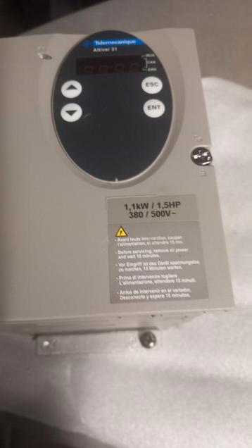 Telemecanique Altivar 31 1,1kw/400v Frequentieregelaar nieuw beschikbaar voor biedingen