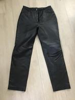 Zwart leren broek dames, Kleding | Dames, Lang, Maat 38/40 (M), Ophalen of Verzenden, Zo goed als nieuw