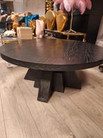 Richmond Interiors - Salontafel Patagonia zwart eiken, Huis en Inrichting, Tafels | Salontafels, 50 tot 100 cm, Minder dan 50 cm